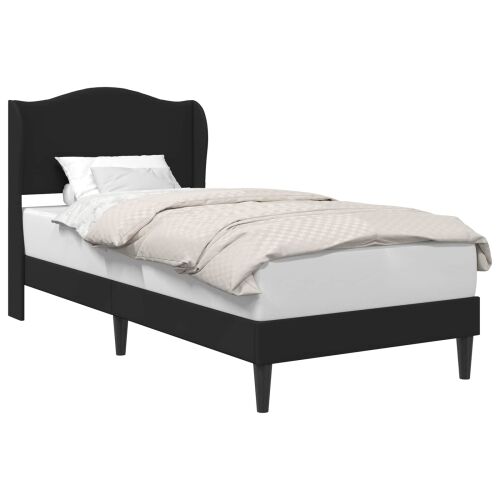 Okvir za krevet Crna 80 x 200 cm Umjetna koža - Crna 80 x 200 cm Cijena
