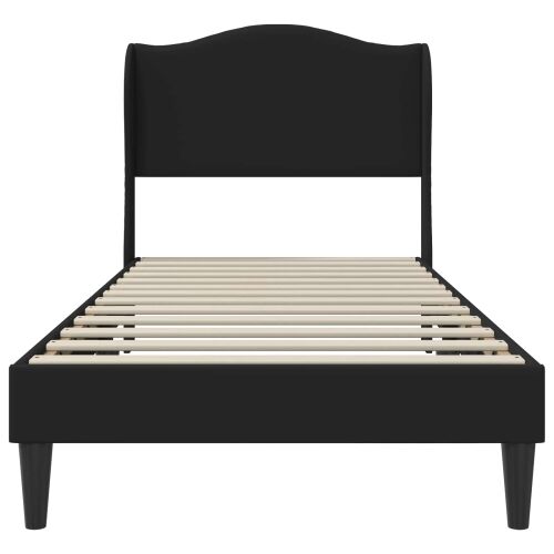 Okvir za krevet Crna 90 x 190 cm Umjetna koža - Crna 90 x 190 cm Cijena