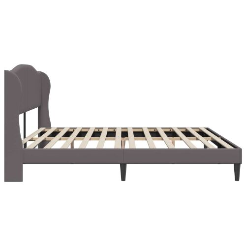Okvir za krevet Siva 180 x 200 cm Umjetna koža - Siva 180 x 200 cm Cijena