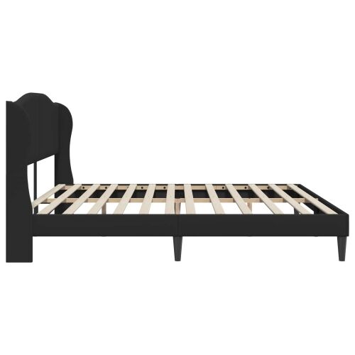 Okvir za krevet Crna 180 x 200 cm Umjetna koža - Crna 180 x 200 cm Cijena