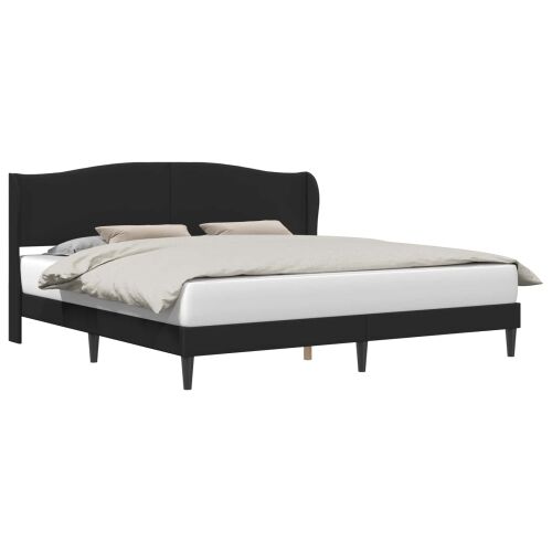 Okvir za krevet Crna 180 x 200 cm Umjetna koža - Crna 180 x 200 cm Cijena