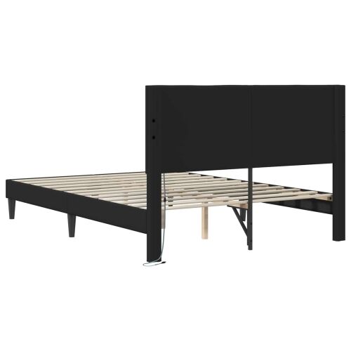 Okvir za krevet Crna 120 x 200 cm Umjetna koža - Crna 120 x 200 cm Cijena