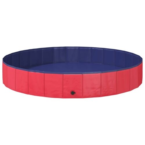 Bazen za pse Ø200 x 30 cm Debeli PVC Crvena - Crvena 200 x 30 cm Cijena
