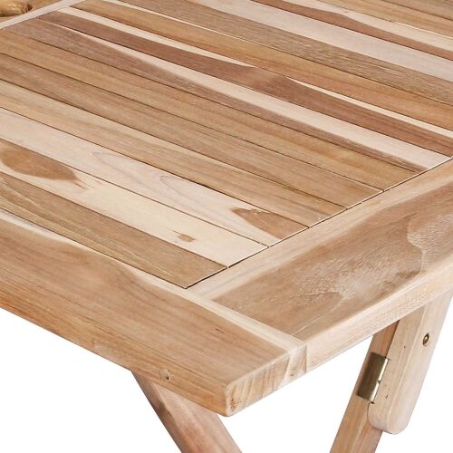 Preklopni vrtni stol Prirodna 120 x 70 x 75,5 cm Cijena