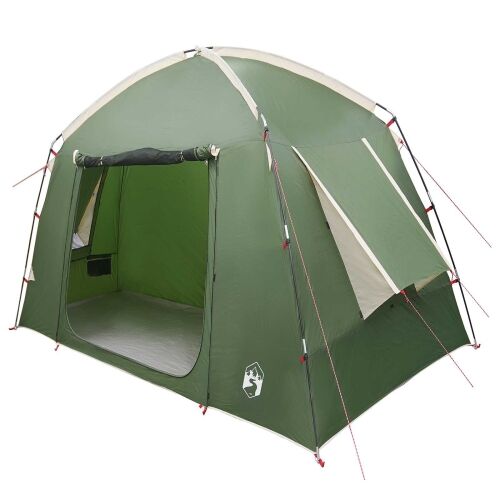 Kabinski šator s krovom Zelena 210 x 210 x 138 cm Poliester - Zelena Za 3 osobe Cijena