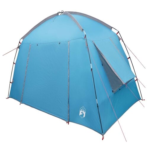 Kabinski šator s krovom Plava 210 x 210 x 138 cm Poliester - Plava Za 3 osobe Cijena