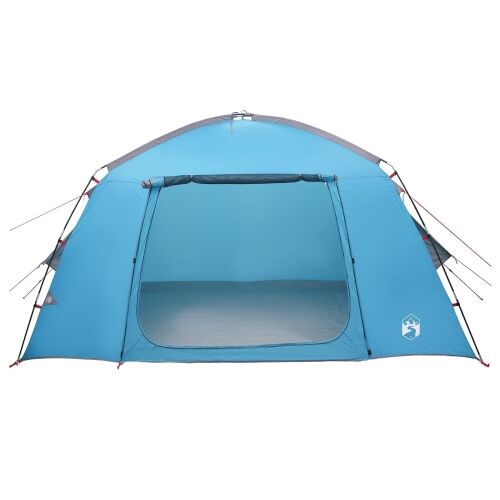 Kabinski šator s krovom Plava 300 x 210 x 156 cm Poliester - Plava 4 osoba Cijena