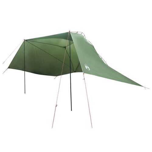 Šator za auto 350 x 250 cm Zelena Poliester i čelik - Zelena 350 x 250 x 220 cm Cijena