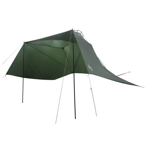 Šator za auto 350 x 250 cm Maslinasto zelena Poliester i čelik - Vojska zelena 350 x 250 x 220 cm Cijena