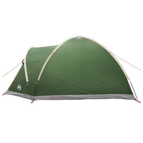Kabinski šator s krovom Zelena 4 osobe Poliester i čelik - Zelena 4 osoba Cijena