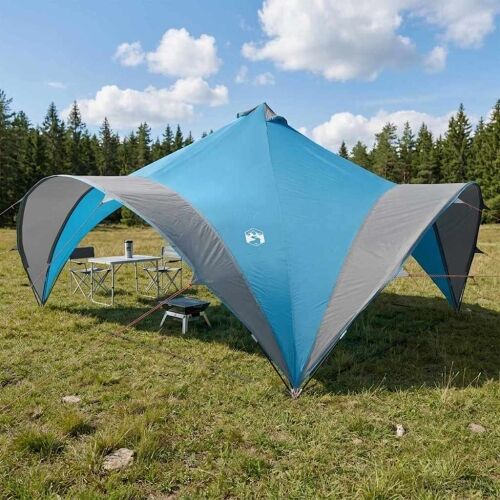 Šator za svadbe - šator za zabave Plava 500 x 500 x 350 cm Poliester i čelik - Plava 500 x 500 x 350 cm Cijena