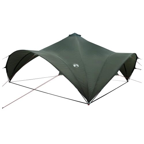 Šator za svadbe - šator za zabave s krovom Vojska zelena 600 x 600 x 400 cm - Vojska zelena 600 x 600 x 398 cm Cijena