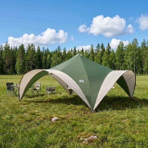 Šator za svadbe - šator za zabave Zelena 400 x 400 x 320 cm Poliester i čelik - Zelena 400 x 400 x 320 cm Cijena