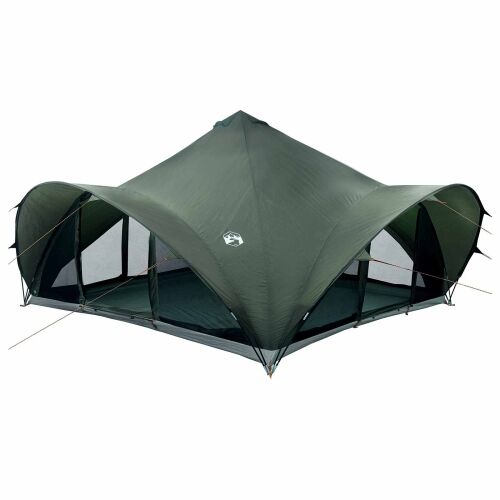 Tipi šator s krovom Vojska zelena Za 18 osoba Poliester i čelik - Vojska zelena 500 x 500 x 350 cm Cijena