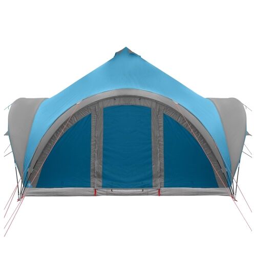 Tipi šator s krovom Plava 6 osoba Poliester i čelik - Plava 400 x 400 x 320 cm Cijena