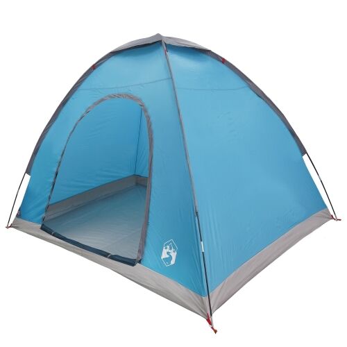 Kamping šator 2-osobni Plava 185T Poliester s PU premazom - Plava Za 2 osobe Cijena