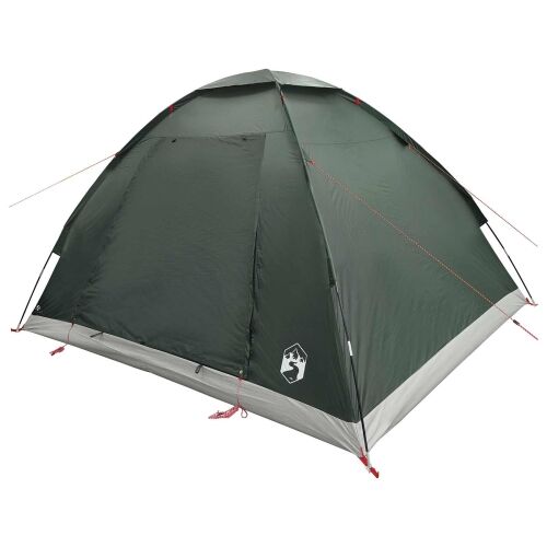 Kamping šator 4-osobni Maslinasto zelena Poliester i čelik - Vojska zelena 4 osoba Cijena