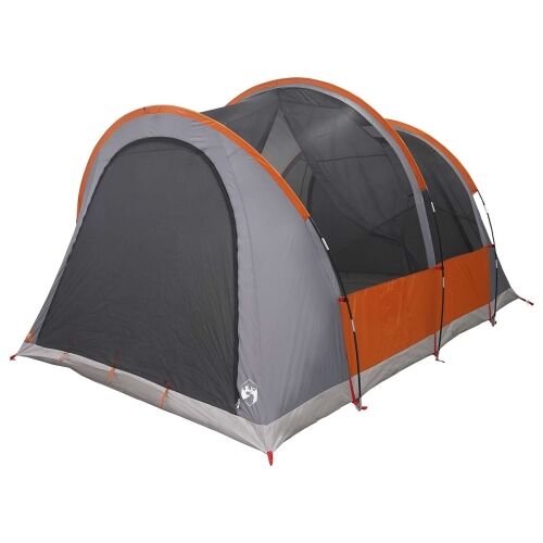 Tunelski šator 370 x 275 x 210 cm Siva i narančasta - Siva i narančasta Cijena
