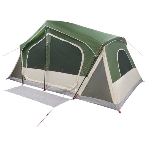 Kabinski šator Zelena 480 x 273 x 205 cm Poliester i čelik - Zelena Cijena