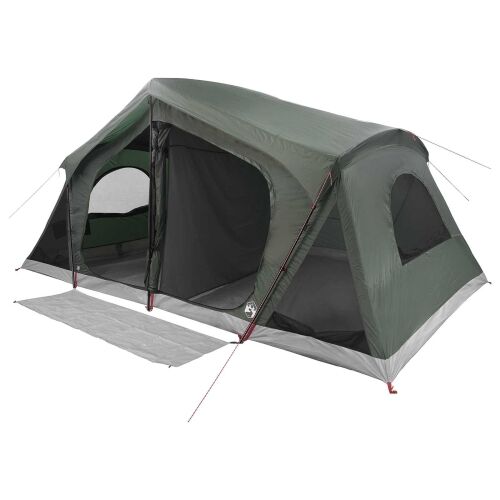 Kabinski šator s krovom Maslinasto zelena 480 x 273 x 205 cm - Vojska zelena Cijena