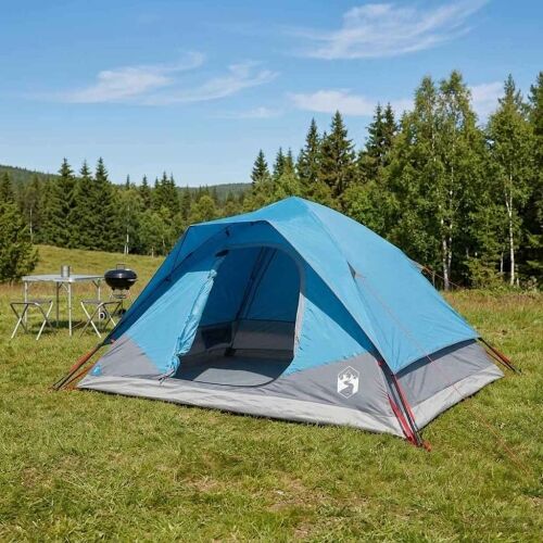 Instant šator Plava 305 x 215 x 140 cm Poliester i čelik - Plava Cijena