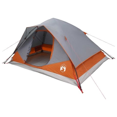 Instant šator s krovom Siva i narančasta 305 x 215 x 140 cm - Siva i narančasta Cijena