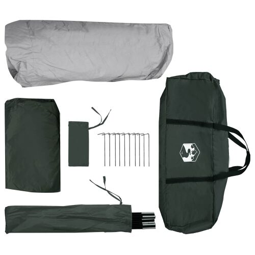 Instant šator s krovom Maslinasto zelena 305 x 275 x 190 cm - Vojska zelena Cijena