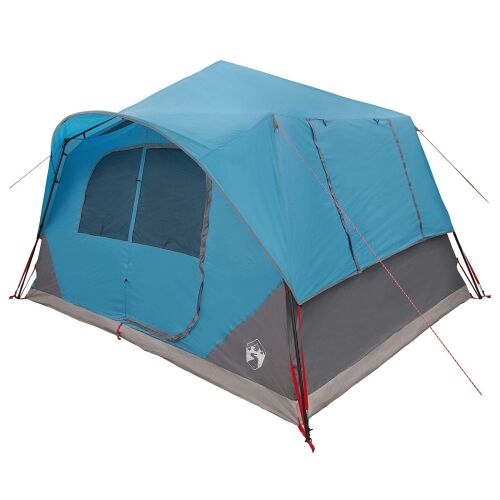 Instant šator Plava 365 x 380 x 200 cm Poliester i čelik - Plava 8 osoba Cijena