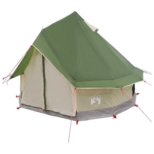 Tipi šator 4-osobni Zelena Poliester i čelik - Zelena 4 osobe Cijena