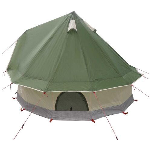 Tipi šator 4-osobni Zelena Poliester i čelik - Zelena 4 osobe Cijena