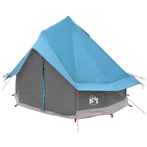 Tipi šator 4-osobni Plava Poliester i čelik - Plava 4 osobe Cijena