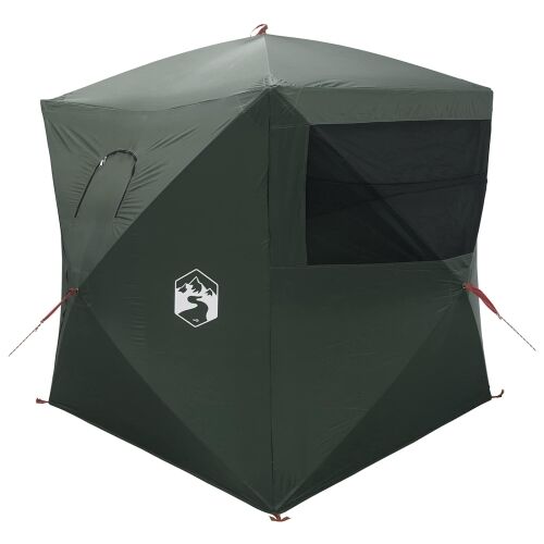 Lovni šator s krovom Maslinasto zelena 143 x 143 x 165 cm - Vojska zelena Cijena
