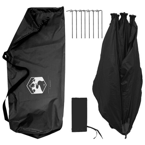 Lovni šator s krovom Bijeli Blackout 143 x 143 x 165 cm - Bijela za zamračenje Cijena