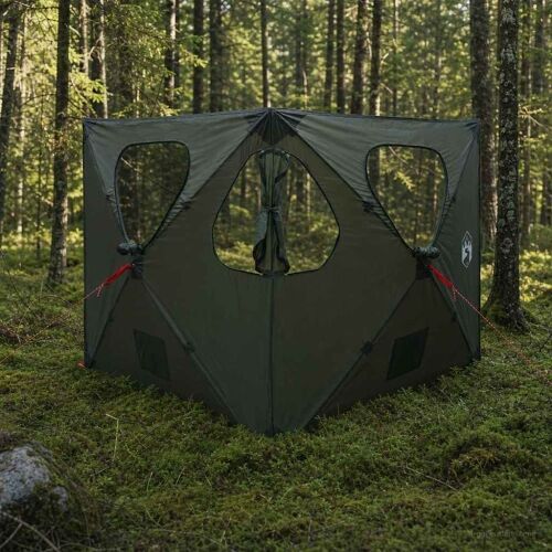 Lovni šator 145 x 145 x 150 cm Maslinasto zelena - Vojska zelena Cijena