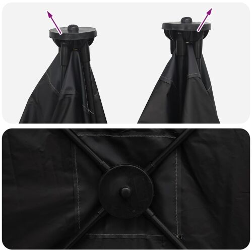 Lovni šator 145 x 145 x 150 cm Bijeli Blackout - Bijela za zamračenje Cijena