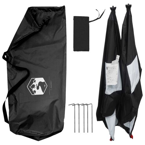 Lovni šator 145 x 145 x 150 cm Bijeli Blackout - Bijela za zamračenje Cijena