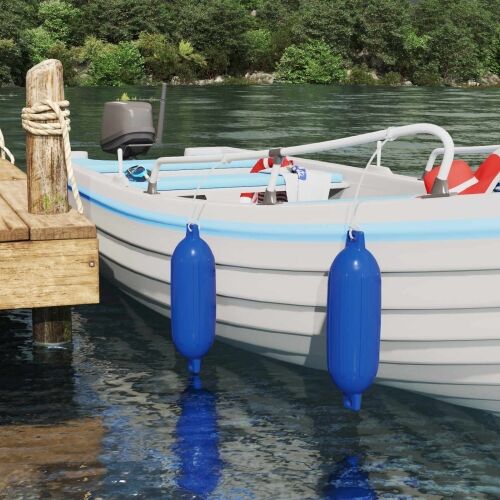 Odbojnici za čamce 2 kom. Ø 16 x 58 cm Plava PVC - Plava Ø 16 x 58 cm 2 Cijena