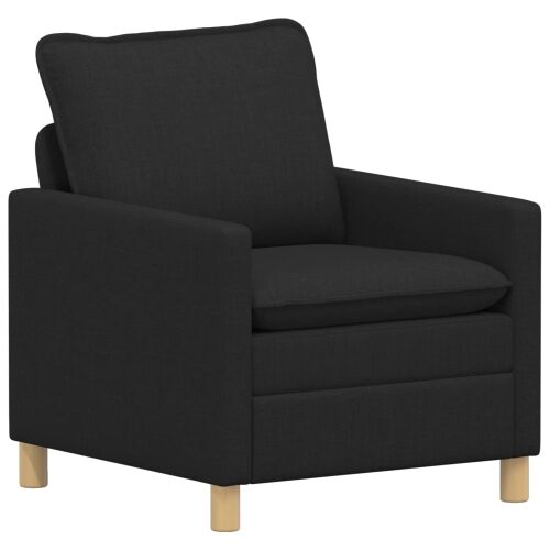 Sofa Crna 76 x 81 x 87,5 cm Tkanina - Crna 60 cm Cijena