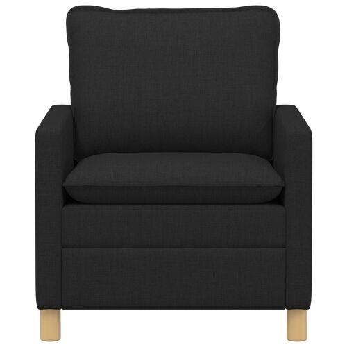 Sofa Crna 76 x 81 x 87,5 cm Tkanina - Crna 60 cm Cijena