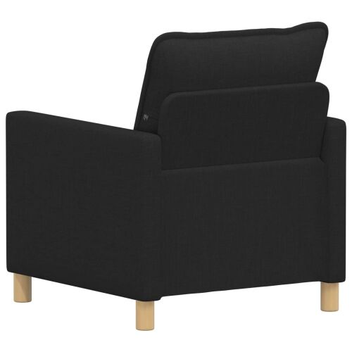 Sofa Crna 76 x 81 x 87,5 cm Tkanina - Crna 60 cm Cijena