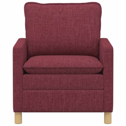 Sofa Vinska crvena 76 x 81 x 87,5 cm Tkanina - boja crnog vina 60 cm Cijena