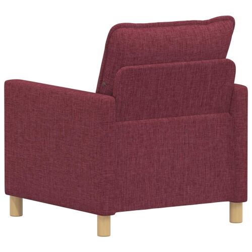 Sofa Vinska crvena 76 x 81 x 87,5 cm Tkanina - boja crnog vina 60 cm Cijena