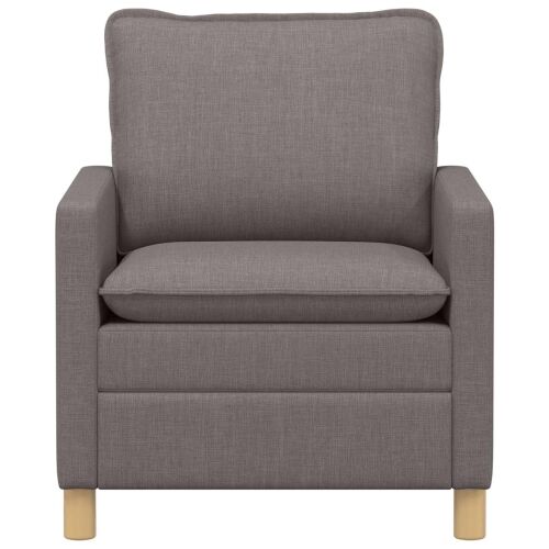 Sofa Sivosmeđa 76 x 81 x 87,5 cm Tkanina - Sivosmeđa 60 cm Cijena