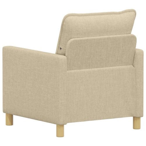 Sofa Krem 76 x 81 x 87,5 cm Tkanina - Krem 60 cm Cijena