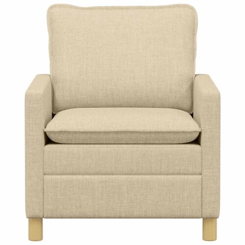 Sofa Krem 76 x 81 x 87,5 cm Tkanina - Krem 60 cm Cijena
