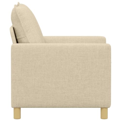 Sofa Krem 76 x 81 x 87,5 cm Tkanina - Krem 60 cm Cijena
