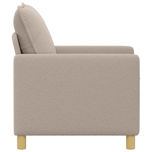 Sofa Svjetlosiva 76 x 81 x 87,5 cm Tkanina - Svjetlosiva 60 cm Cijena