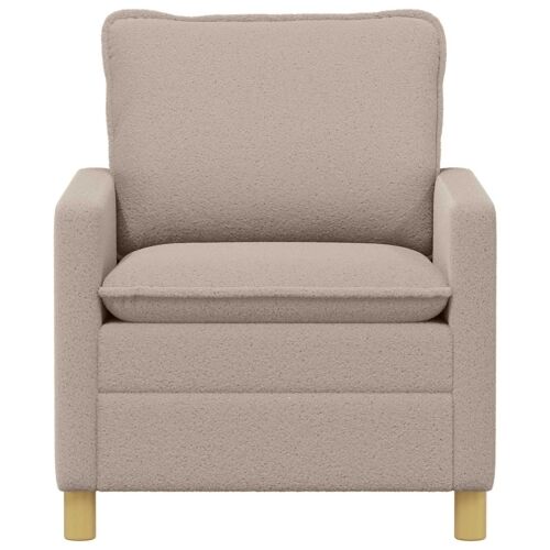 Sofa Svjetlosiva 76 x 81 x 87,5 cm Tkanina - Svjetlosiva 60 cm Cijena