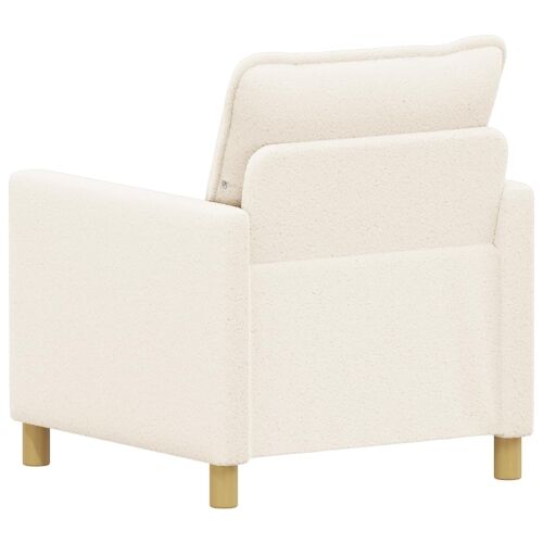 Sofa Krem 76 x 81 x 87,5 cm Tkanina - Krem 60 cm Cijena