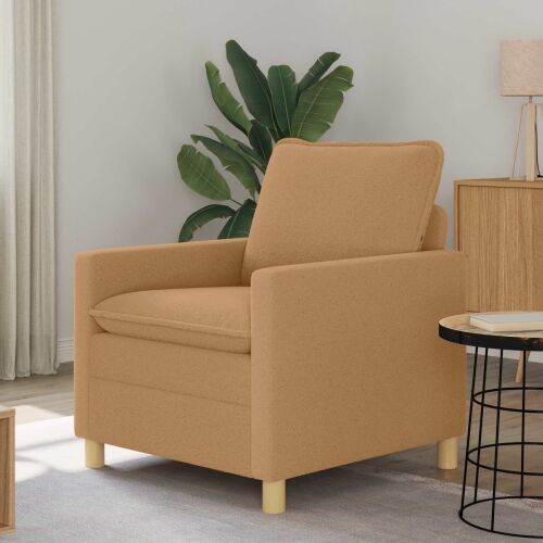 Sofa Bež 76 x 81 x 87,5 cm Tkanina - Bež 60 cm Cijena